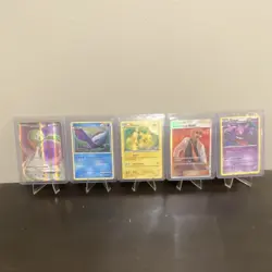 Pokemon TCG 5-Card Lot Gardevoir, Kyogre, Pikachu, Blaine, Gengar INSANE LOT! - Image 1