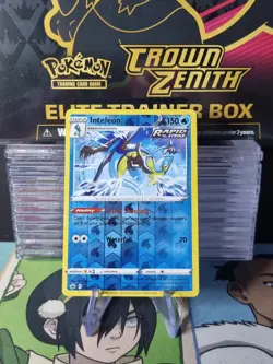 043/198 Inteleon Reverse Holo Rare Pokemon Card (Scarlet & Violet) - Image 1