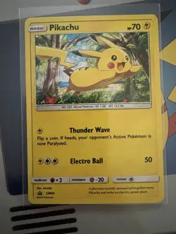 Pokemon Pikachu SM162 Sm Promo Holo 60 HP Card English - Image 1