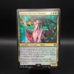 R 0228 Jenova, Ancient Calamity NM Rare FFVII Final Fantasy MTG Card FIN Alien - Image 1
