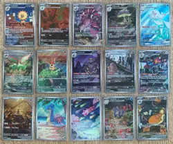 Pokemon Art Rares Card Bundle!! All 15 Cards Pictured! - Image 1