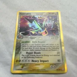 Pokemon Gyarados 8/110 EX Holon Phantoms Delta Species Holo Rare 90 HP Card 2006 - Image 1