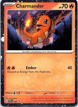Charmander - (Cosmos Holo) Promo SV: Scarlet & Violet Promo Cards 047 NM - Image 1