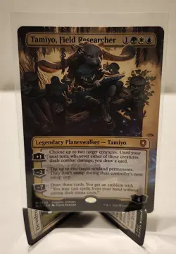 Tamiyo, Field researcher Borderless NM Commander: Bloomburrow Regular - Image 1