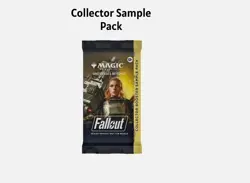 1 x Fallout - MTG - Collector Booster Sample Pack - Sealed - Image 1
