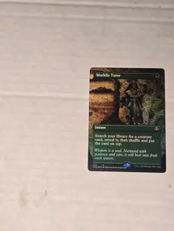 Worldly Tutor (Borderless) Dominaria Remastered Foil - Image 1