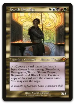 Garth One-Eye (Retro Frame) #420 (NM) Modern Horizons 2 MH2 Magic MTG - Image 1
