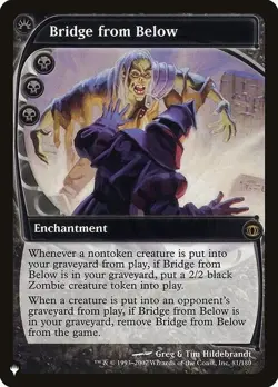 Bridge from Below NM #81 The List Reprints MTG - Image 1