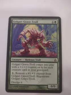 MTG Golgari Grave-Troll Ravnica 167/306 Regular Rare NM - Image 1