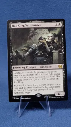 MTG Rat King Verminister Normal R Teenage Mutant Ninja Turtles TMT 71 NM A 🔮 - Image 1