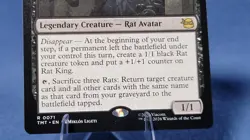 MTG Rat King Verminister Normal R Teenage Mutant Ninja Turtles TMT 71 NM A 🔮 - Image 3