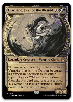 Clavileno, First of the Blessed (Showcase) #18 NM Lost Caverns of Ixalan - Image 1