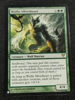 Wolfir Silverheart - The List - 206 - NM Unplayed - EN - Image 1