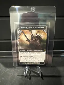 Korlash Heir to Blackblade 87 Future Sight x1 1x MTG Single - Image 1