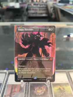 Super Shredder (Borderless) Teenage Mutant Ninja Turtles Regular MTG - Image 1
