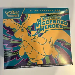 Pokemon TCG Mega Evolution: Ascended Heroes ETB - Factory Sealed -Ready to Ship - Image 1