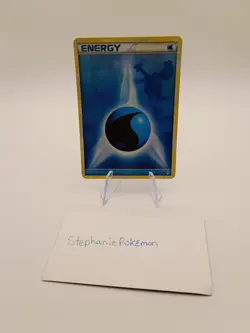 Pokemon Call Of Legends Water Energy Holo 90/95 2011 - Image 4