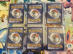 Pokemon First Partner Illustration 30th Collection Promo Set Of 6 040-045 NM - Image 2