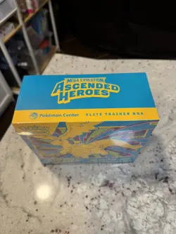 Pokemon Ascended Heroes Pokemon Center ETB Elite Trainer Box Factory Sealed - Image 5