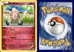 Mr. Mime 67/124 R Fates Collide Pokemon NM/M - Image 2