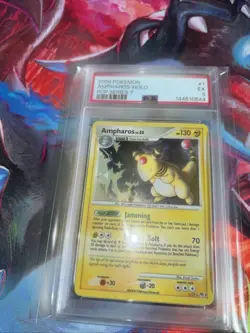 Ampharos 1/17 Pop Series 7 Holo Pokemon Card PSA 5 - Image 1