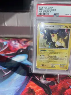 Ampharos 1/17 Pop Series 7 Holo Pokemon Card PSA 5 - Image 2