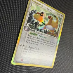 Pokemon TCG Ampharos 1/101 [Reverse Holo, Stamped] Dragon Frontiers - Image 2