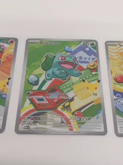 2026 Pokemon 30th First Partner Promos Set Charmander, Squirtle, Bulbasaur NM - Image 4