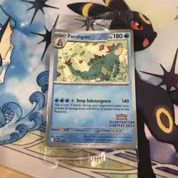 2024 Pokemon Illustration Contest SEALED! Feraligatr - Image 1