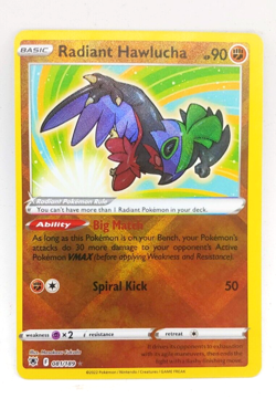 Pokemon Astral Radiance 081/189 Radiant Hawlucha Rare Radiant Holo - Image 1