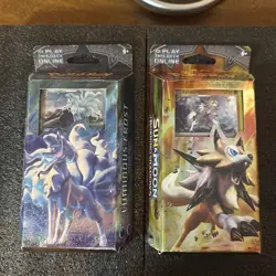 Pokemon TCG Sun & Moon Burning Shadows Theme Decks: Rock Steady & Luminous Frost - Image 1