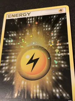 Pokemon TCG Ex Ruby And Sapphire Ex Emerald 2005 Lightning Holo Energy Rare 104 - Image 2