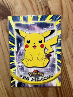 LP Topps Pikachu 25 Pokemon Tv Animation 1999 - Image 1