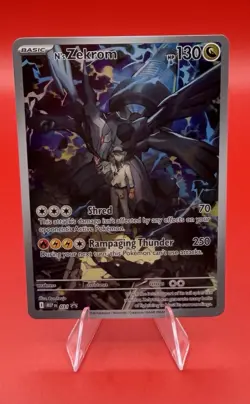 Pokemon TCG Ascended Heroes ETB N’s Zekrom 031 Black Star Promo NM - Image 1