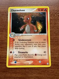Pokemon EX Team Rocket Returns 110/109 Charmeleon Holo Secret Rare - Image 1