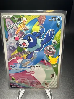 Popplio - 045 Black Star Promo - First Partner Illustration Collection Pokemon - Image 1