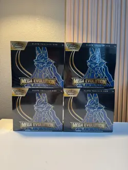 Pokemon TCG: Mega Evolution Elite Trainer Box ETB - Set of 4 - Sealed - Image 1