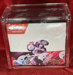 Destined Rivals Booster Box Factory Sealed POKEMON With mag Case BEAUTIFUL ! - Image 2