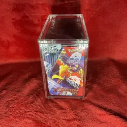 Destined Rivals Booster Box Factory Sealed POKEMON With mag Case BEAUTIFUL ! - Image 3