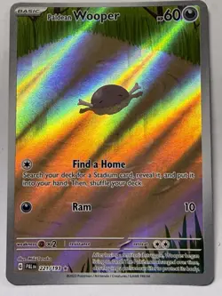 Pokemon TCG Paldean Wooper Scarlet & Violet Paldea Evolved 221/193 - Image 1
