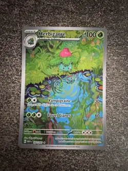 HERBIZARRE FULL ART - POKEMON 167/165 EV3.5 ECARLATE ET VIOLET MEW 151 NEUF FR - Image 1