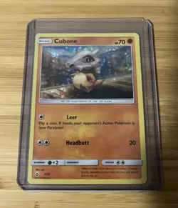 Pokemon Cubone Holo McDonald’s Promo 7/12 Lightly Played - Image 1