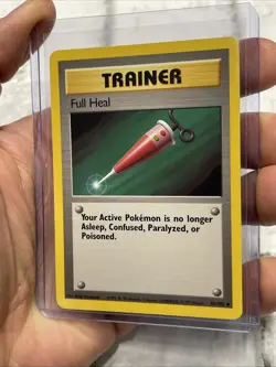 Full Heal - 82/102 - Uncommon Unlimited Base Set - Pokemon NM/MT Trainer WOTC - Image 2