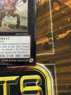 Yugioh - Heroic Champion - Gandiva - ABYR-EN042 - NM - Ultimate Rare - 1st Ed - Image 4