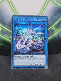 Yugioh Cyber Dragon Sieger MP19-EN108 Prismatic Secret Rare NM - Image 1