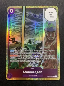 One Piece Mamaragan SR Adventure On Kami's Island Eb-04 OP15-078 NM-Mint - Image 1