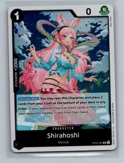 Awakening of the New Era #OP05-082 Shirahoshi - Image 1