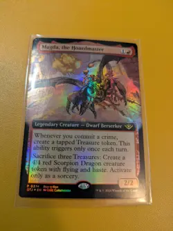 1x Magda, the Hoardmaster (MTG, Outlaws of Thunder Junction) Foil, Extended - Image 1