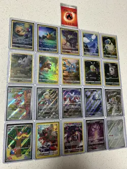 Pokemon Collection Lot 20 Cards - Full Arts and Trainer Gallerys w/ toploaders - Image 4