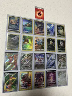 Pokemon Collection Lot 20 Cards - Full Arts and Trainer Gallerys w/ toploaders - Image 5
